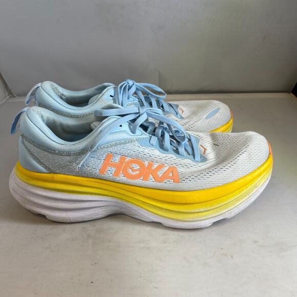 hoka bondi 8 women’s running shoes summer song country air 9.5 B - Picture 1 of 6